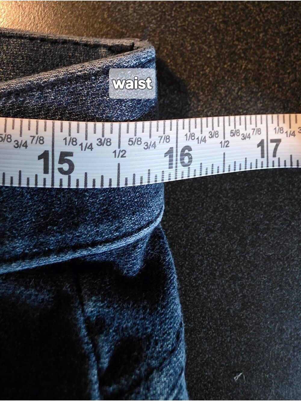 HUE Blue Pull On Jeggings #CAP6 - Picture 3 of 14